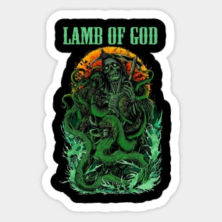 LAMB OF GOD BAND Sticker